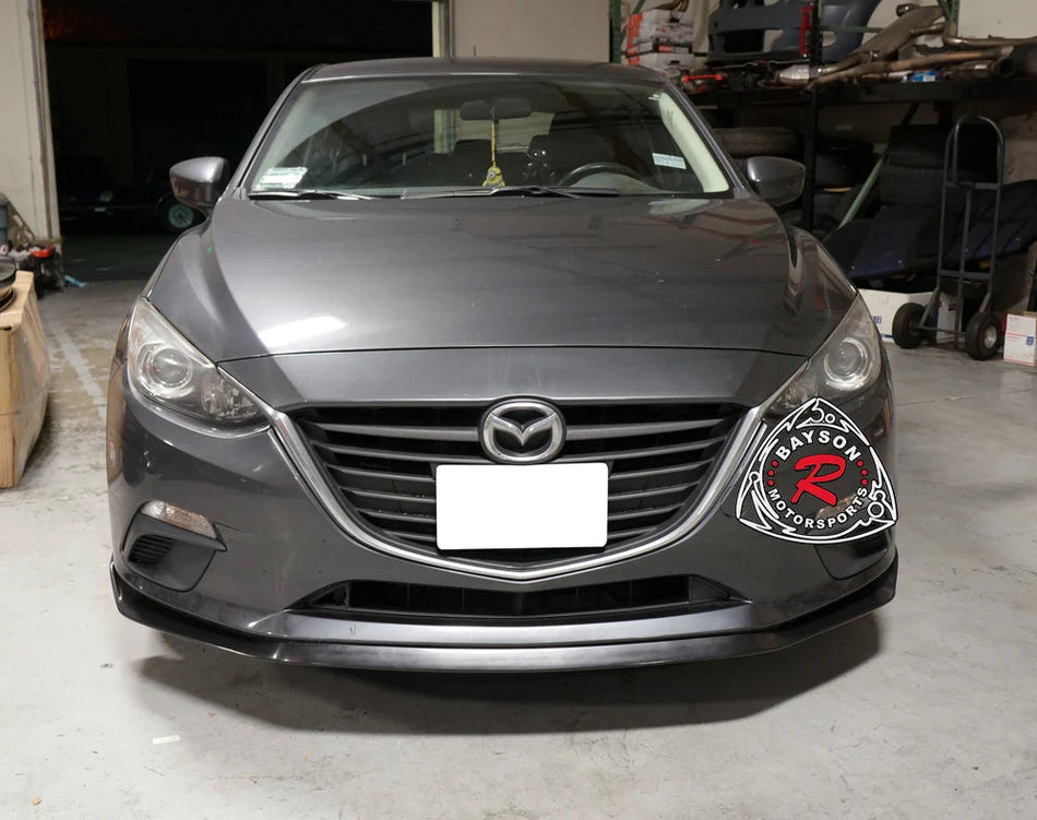 MS Style Front Lip For 2014-2016 Mazda-3