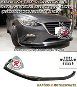 MS Style Front Lip For 2014-2016 Mazda 3 - Bayson R Motorsports