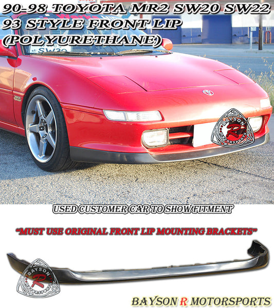 OE Style Front Lip For 1990-1998 Toyota MR2 - Bayson R Motorsports