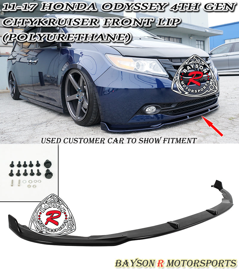 CityKruiser Front Lip For 2011-2017 Honda Odyssey - Bayson R Motorsports