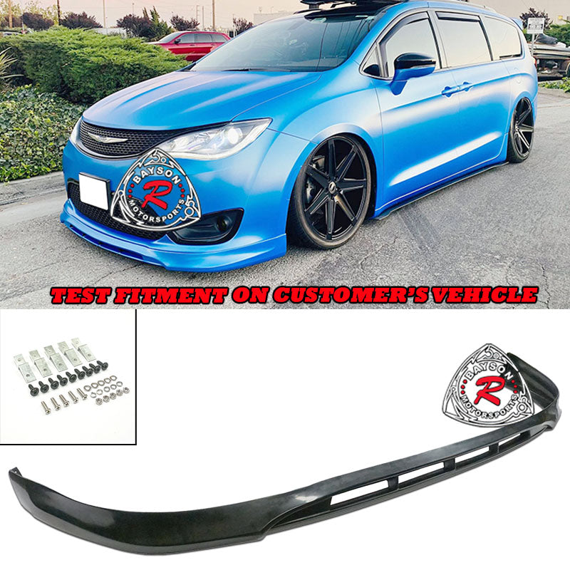CK Style Front Lip For 2017-2020 Chrysler Pacifica - Bayson R Motorsports