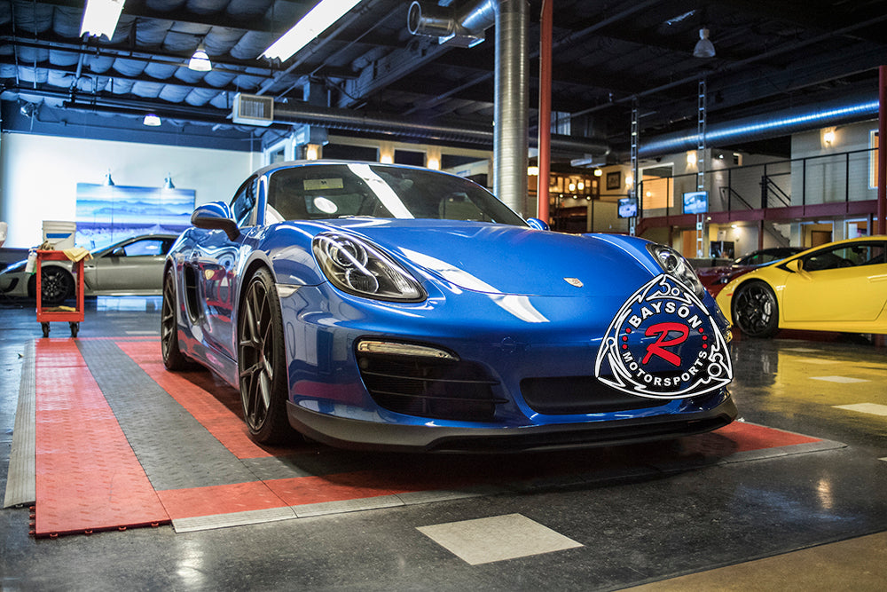 TA Style Front Lip For 2013-2016 Porsche Boxster (981) - Bayson R Motorsports