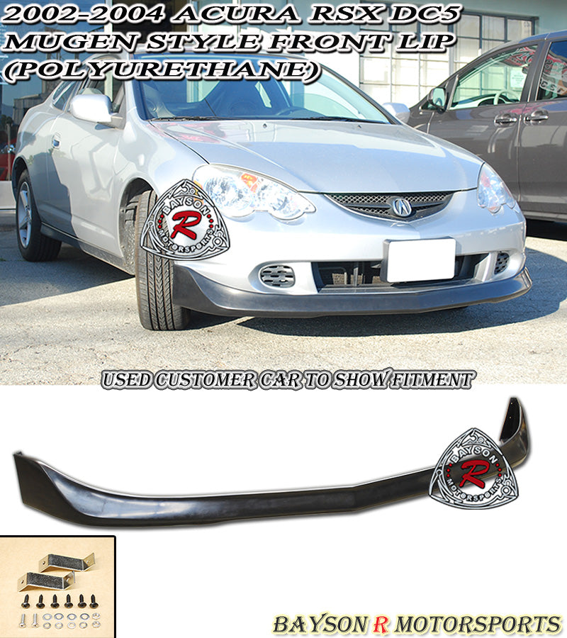 MU Style Front Lip For 2002-2004 Acura RSX - Bayson R Motorsports