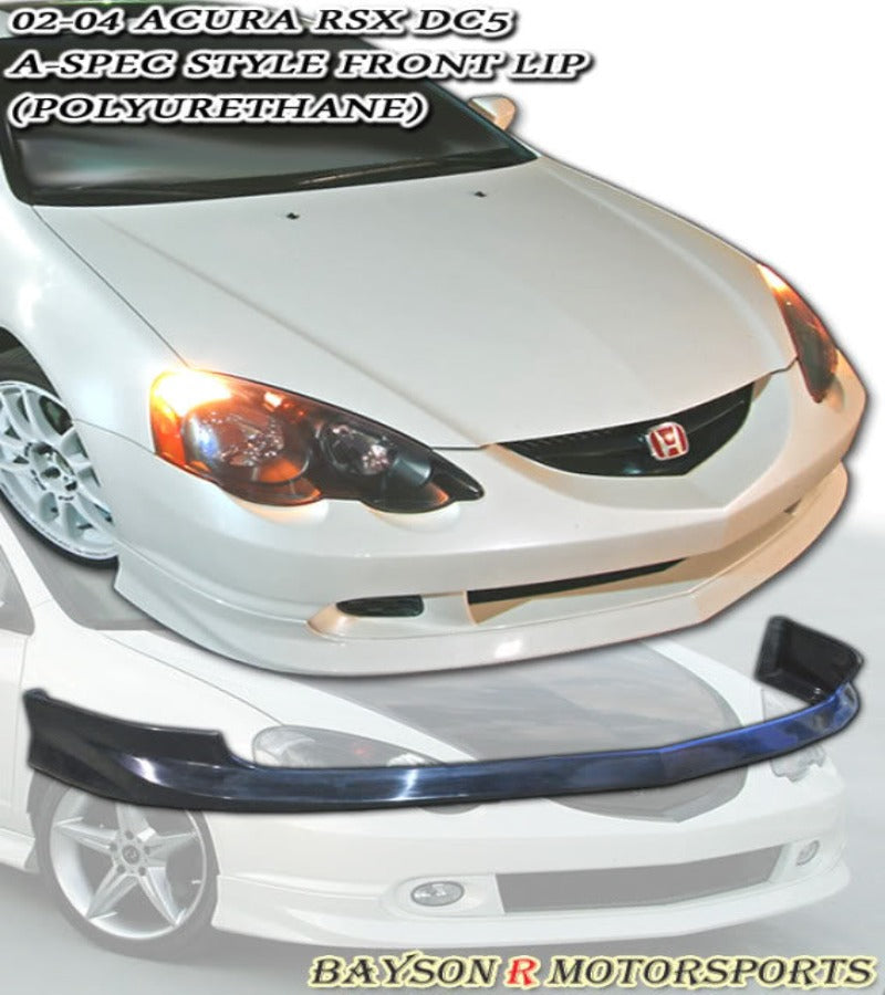 A-Spec Style Front Lip For 2002-2004 Acura RSX - Bayson R Motorsports