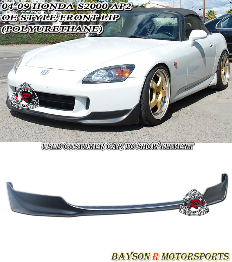 OE Style Front Lip For 2004-2009 Honda S2000 - Bayson R Motorsports