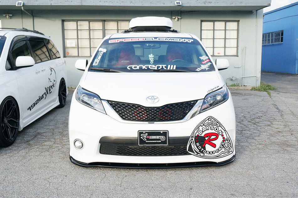 Citykruiser LT Style Front Lip For 2011-2017 Toyota Sienna (SE) - Bayson R Motorsports