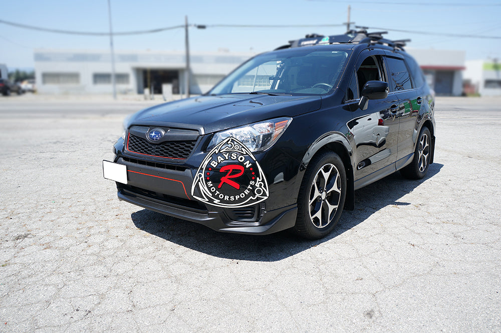 OE Style Front Lip (Polyurethane) For 2014-2018 Subaru Forester XT - Bayson R Motorsports