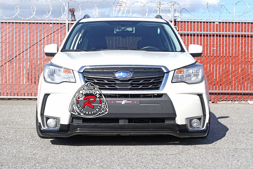 STi Style Front Lip (Polyurethane) For 2014-2018 Subaru Forester