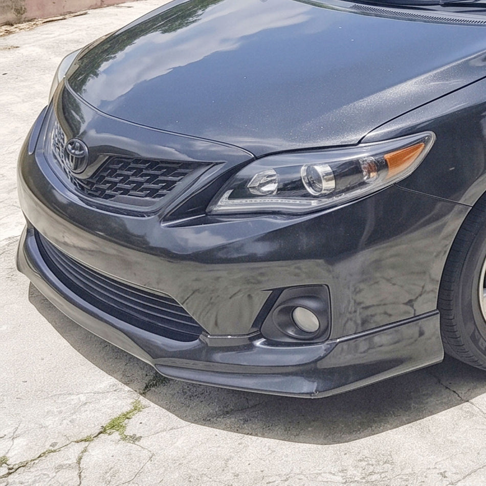 T Style Front Lip For 2011-2013 Toyota Corolla
