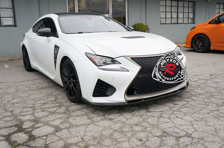 LX Style Front Lip (Carbon Fiber) For 2015-2018 Lexus RC F - Bayson R Motorsports