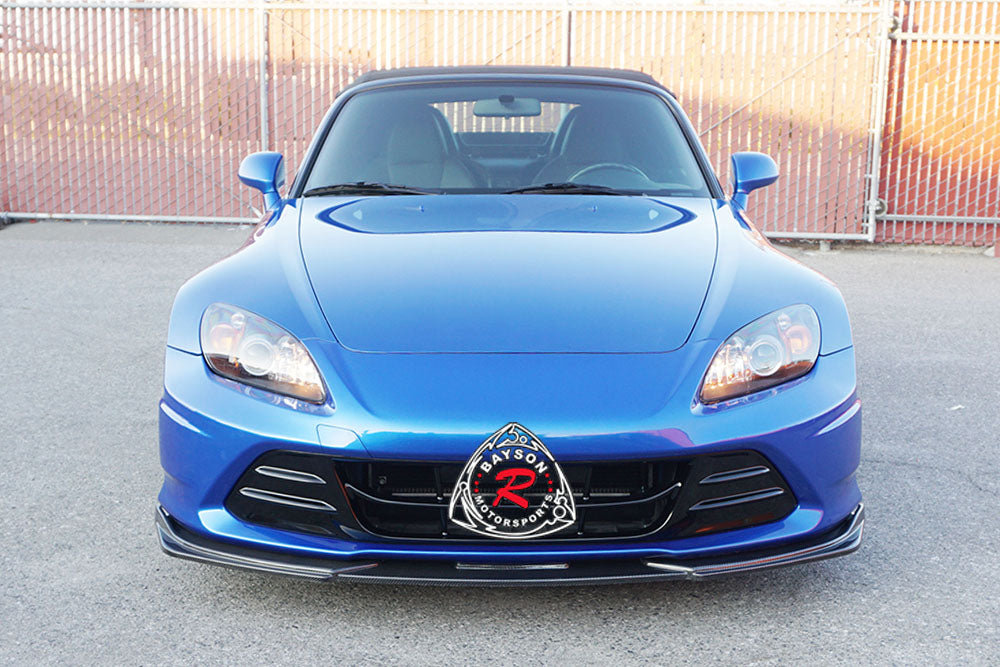 Anniversary Front Lip (Carbon Fiber) For 2000-2009 Honda S2000 20th Anniversary Front Bumper Only - Bayson R Motorsports