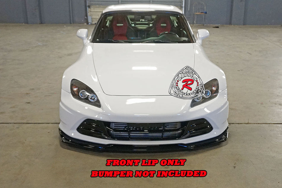 Anniversary Front Lip (Polypropylene) For 2000-2009 Honda S2000 20th Anniversary Front Bumper Only - Bayson R Motorsports