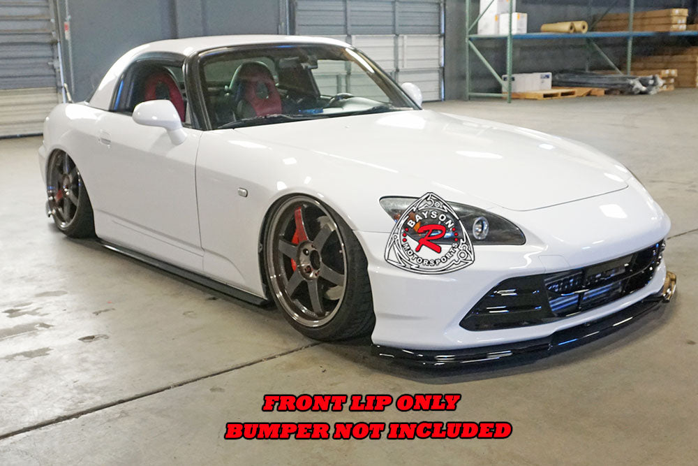 Anniversary Front Lip (Polypropylene) For 2000-2009 Honda S2000 20th Anniversary Front Bumper Only - Bayson R Motorsports