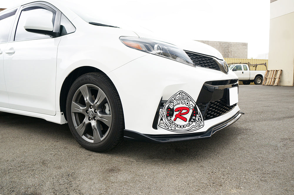 Citykruiser MP Style Front Lip For 2018-2020 Toyota Sienna - Bayson R Motorsports