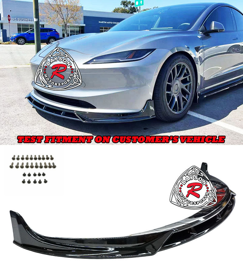 F Style Front Lip/Side Skirt/Rear Diffuser/Spoiler 2024-2025 Tesla Model-3