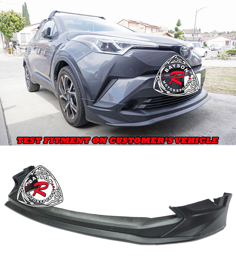MDL Style Front Lip For 2018-2019 Toyota C-HR - Bayson R Motorsports