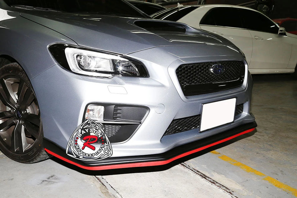 Universal Bumper Lip Protector 265 CM (RED)