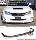 CS1 Style Front Lip (Carbon Fiber) For 2011-2014 Subaru WRX STi - Bayson R Motorsports