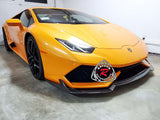 RZ Style Front Lip (Carbon Fiber) For 2015-2019 Lamborghini Huracan LP610-4 - Bayson R Motorsports