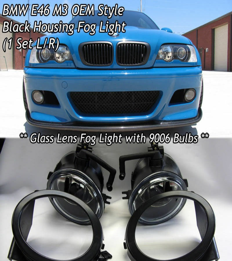 OE Style Foglights For BMW 3-Series E46 M3 / 5-Series E39 M5 - Bayson R Motorsports