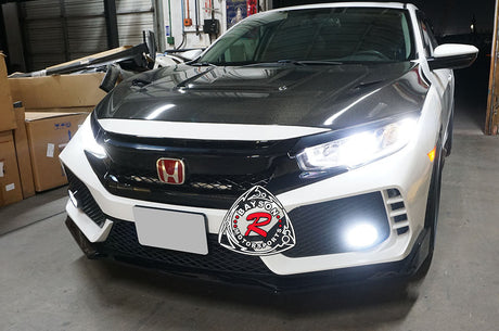 LED Fog Lights (White / Yellow) For Most Honda Vehicles - Bayson R Motorsports