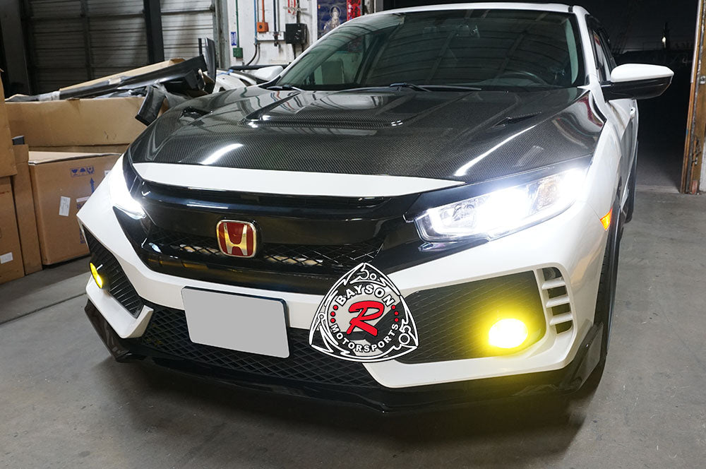 LED Fog Lights (White / Yellow) For Most Honda Vehicles - Bayson R Motorsports
