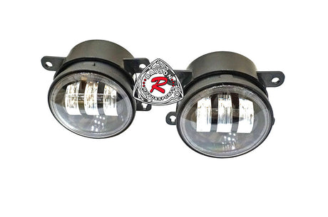 LED Fog Lights (White) For Most Honda Vehicles - Bayson R Motorsports