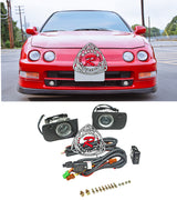 Foglights Kit (Clear) For 1994-1997 Acura Integra