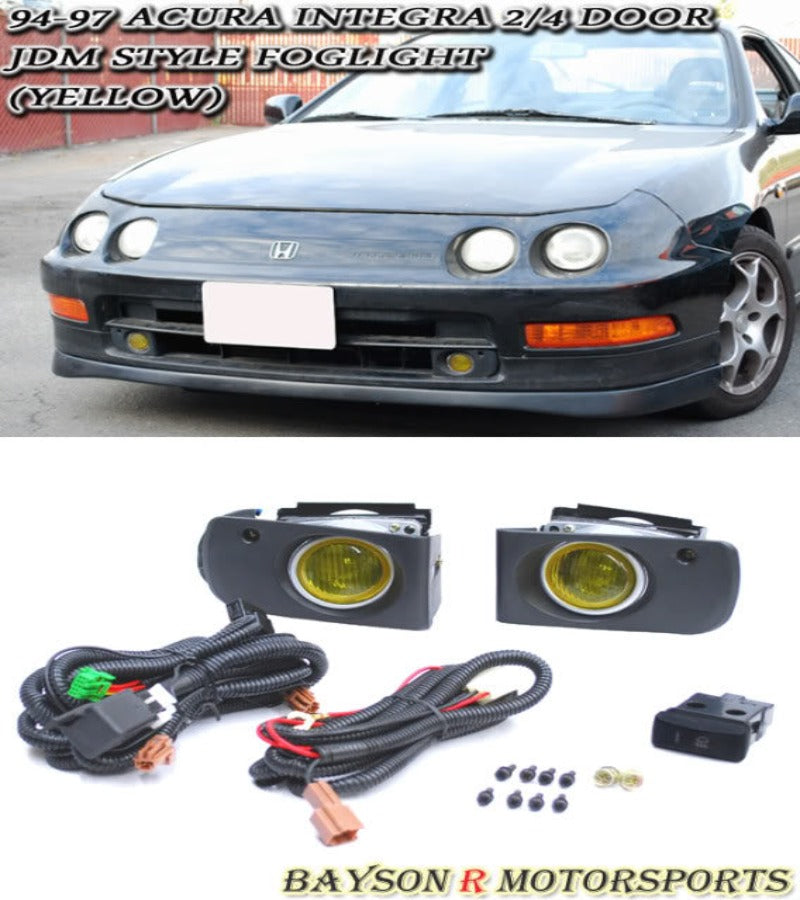 Foglights Kit For 1994-1997 Acura Integra - Bayson R Motorsports