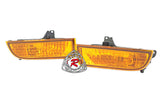 Foglights Kit (Yellow) For 1997-2001 Honda Prelude - Bayson R Motorsports