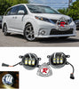 LED Fog Lights (White) For Most Toyota/Lexus/Scion Vehicles