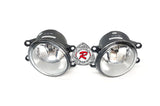 Clear Lens Foglights For Toyota / Lexus / Scion with H11 Bulbs - Bayson R Motorsports