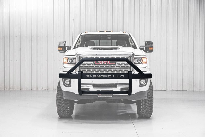 Armordillo 2015-2019 GMC Sierra 2500/3500 AR2 Pre-Runner Guard - Matte Black - Bayson R Motorsports