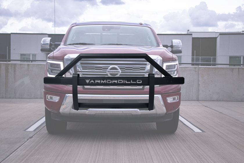 Armordillo 2017-2020 Nissan Titan (EXCL. XD) AR2 Pre-Runner Guard - Matte Black - Bayson R Motorsports