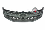 JDM-Style Grille (MATT BLACK) W/O Emblem For 2011-2012 Honda Accord 4Dr - Bayson R Motorsports