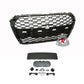 RS4 Style Front Grille (Black) For 2017-2019 Audi A4 S4 (B9) - Bayson R Motorsports
