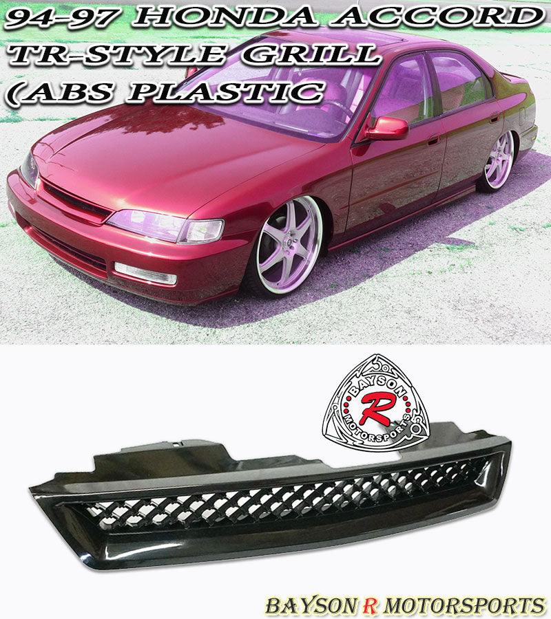 TR Style Grille For 1994-1997 Honda Accord - Bayson R Motorsports