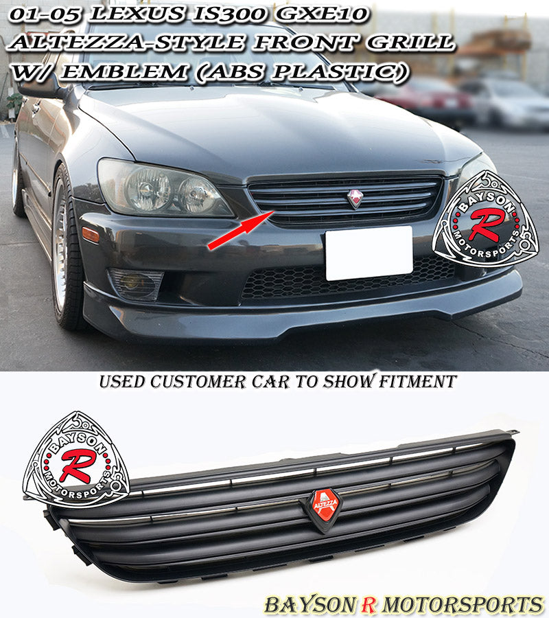 Altezza Style Front Grille For 2001-2005 Lexus IS300 – Bayson R Motorsports