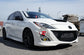 GV Style Front Grille For 2010-2013 Mazdaspeed3 (w/ Lower Trim) - Bayson R Motorsports