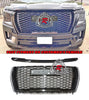 DL Style Grille (Gloss Black) For 2021-2022 GMC Yukon - Bayson R Motorsports