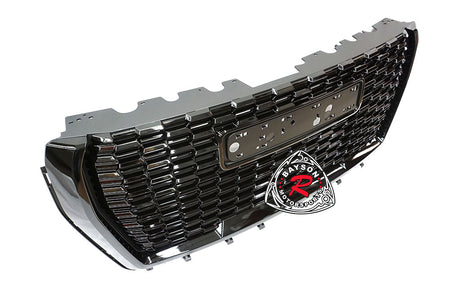 DL Style Grille (Gloss Black) For 2021-2022 GMC Yukon - Bayson R Motorsports