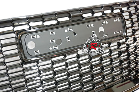 DL Style Grille (Gloss Black) For 2021-2022 GMC Yukon - Bayson R Motorsports