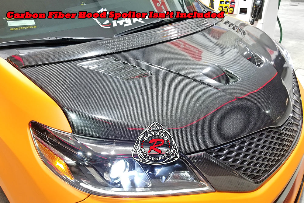 CityKrusier Style Carbon Fiber Hood For 2011-2017 Toyota Sienna - Bayson R Motorsports