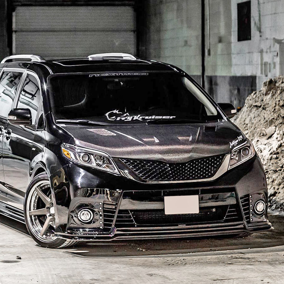 CityKrusier Style (Carbon Fiber) Hood For 2011-2017 Toyota Sienna