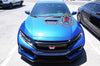 OE Style Hood Scoop (Carbon Fiber) For 2017-2021 Honda Civic Type R - Bayson R Motorsports