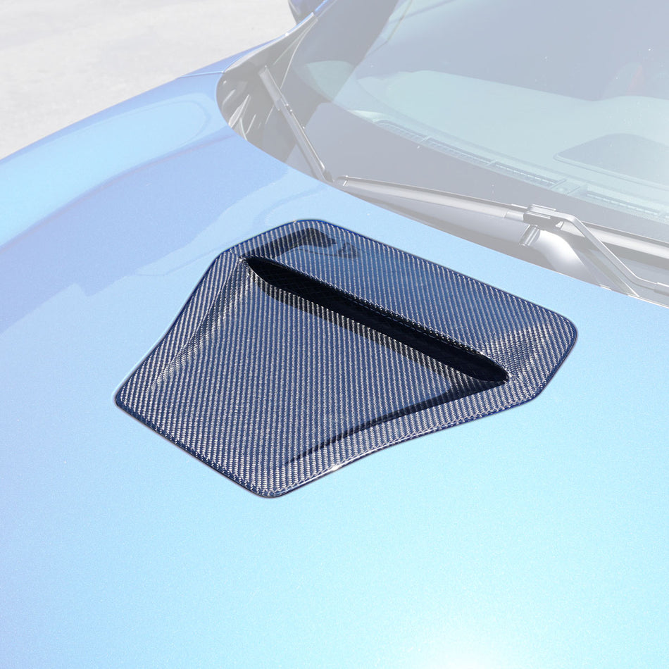 OE Style (Carbon Fiber) Hood Scoop For 2017-2021 Honda Civic Typer R (FK8)