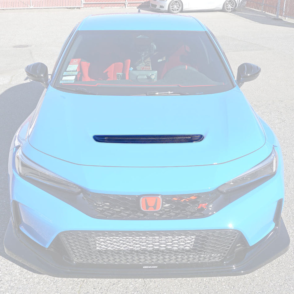 OE Style (Carbon Fiber) Hood Vent For 2023-2025 Honda Civic Typer R (FL5)