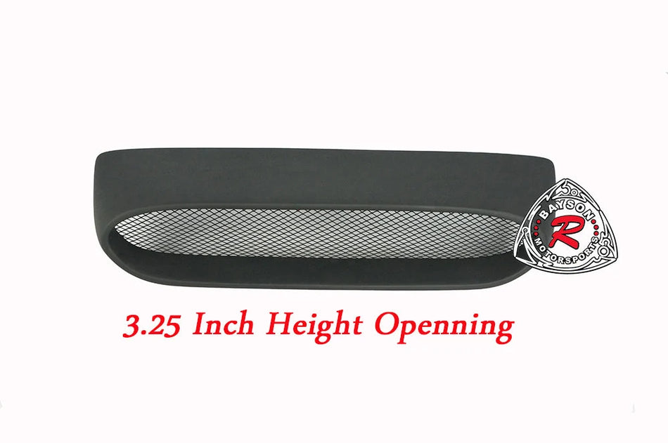 Raised Style (Fiberglass) Hood Scoop For 2010-2013 Mazdaspeed-3 (5Dr Hatchback)