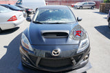 Raised Hood Scoop (Fiberglass) For 2010-2013 Mazdaspeed3 - Bayson R Motorsports