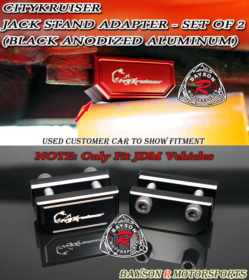CityKruiser Jack Stand Adapter (Black) - Bayson R Motorsports